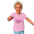 thumbnail image 2 of Penkiiy Haut à Manches Courtes Imprimé Col Rond Mignon pour Garçons et Filles 7-8 Ans Rose, 2 of 6