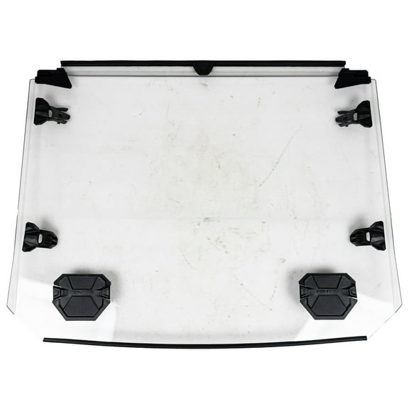 Polaris 2890377 Lock & Ride Full Vented Windshield Hard Coat Poly 4-Seat RZR Pro