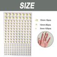 thumbnail image 2 of 2 Hojas de Pegatinas de Pared o Techo de Estrellas Cúpulas 3D que Brillan en la Oscuridad, Brillantes, para Ropa de Cama de Niños o Regalo de Cumpleaños, Hermosas Calcomanías de Pared y Decoraciones, 2 of 6
