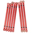 thumbnail image 3 of 8Pcs  RC Accessory,Chassis Aluminium Alloy Link Rod for SCX10 1/10 Scale 313mm Wheelbase RC Crawler Car, 3 of 8