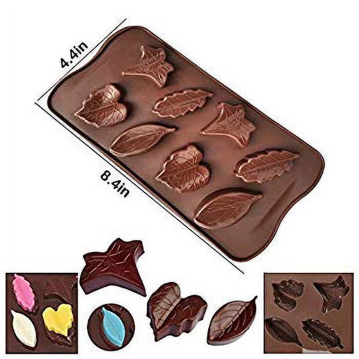 Tohuu Hot Chocolate Molds Silicone Fondant Silicone Molds Chocolate Molds  Food Grade No-stick Silicone Baking Candy Molds Butter Mold With Different  Shapes thrifty 