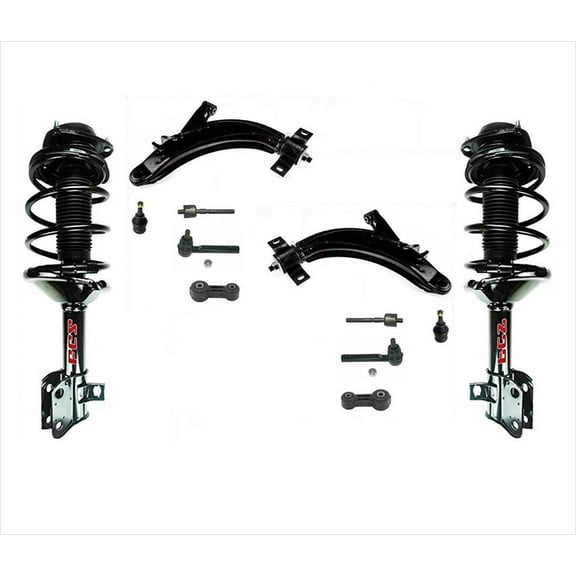 Front Struts Lower Control Arm Ball Joints 12pc fits For Subaru Forester 98-02