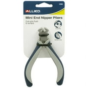Allied International 31604 4.5 in. Mini End Nipper Pliers, Gray & Blue
