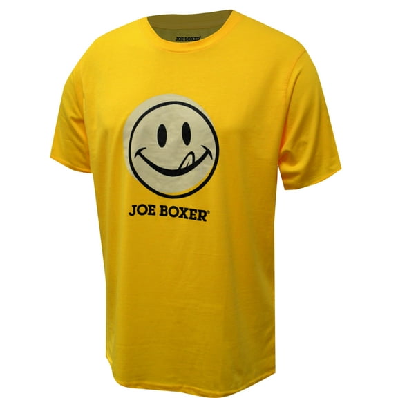 Joe Boxer Mens Joe Boxer Loungewear Yellow Off Licky Short Sleeve Tee (Large)