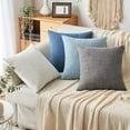 thumbnail image 6 of Lomyolo Throw Pillow Covers Decorative Linen Burlap 2 Pack Throw Cushion Case 20''x20'', 6 of 7
