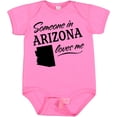 thumbnail image 3 of Inktastic Someone in Arizona Loves Me Boys or Girls Baby Bodysuit, 3 of 5