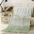 thumbnail image 2 of Sage Green Ombre Mountain Flannel Blanket for Bed, Nature Abstract Art Marble Soft Cozy Warm Couch Throw Blanket, Lightweight Fluffy Plush Bedding Blankets for Sofa Decor All Season 30"x40", 2 of 7