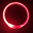 thumbnail image 5 of Collar luminoso LED para mascotas, collar con carga USB, collar antipérdida de peluche, accesorios para perros y gatos, 35 cm, rojo, 5 of 5