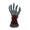A, variant on Halloween Resin Hand Statue with Skull Base, Horror Decorative Ornament for Home, Office, or Party Table Centerpiece, Realistic Gothic Sculpture for Spooky Ambiance
