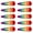 A, variant on Multi-shape Can Choose Hairpins Hot Girls Rainbow Color Hair Clip Barrettes Spring Hair Clip for Teens