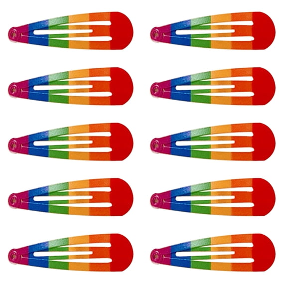 Multi-shape Can Choose Hairpins Hot Girls Rainbow Color Hair Clip Barrettes Spring Hair Clip for Teens