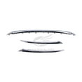 thumbnail image 3 of Fits 2013 2014 2015 2016 Nissan Pathfinder Bumper Trim Set Front Left Right Lower Chrome, 3 of 4