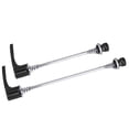 thumbnail image 1 of Estrela 1 par de brochetas de liberación rápida para bicicleta, brocheta de eje de 157MM y 197MM para bicicleta de carretera MTB, color negro, 1 of 8
