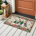 thumbnail image 4 of Bathroom Rugs 2x3 Ft, Christmas Non Slip Area Rugs for Kitchen Bedroom Entryway, Snowman Snowflake Xmas Tree Winter Vintage Washable Carpet Runner Rug Floor Mats for Bedroom Home Decor, 4 of 9