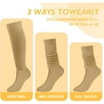 thumbnail image 4 of Women's Fall Winter Knit Slouch Socks, Soft Extra Long Scrunch Knee High Sock Slouchy Boot Socks, 4 of 7