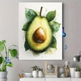 thumbnail image 4 of Qisvanset 12x16 Inch Avocado Fruit Spirit Canvas Wall Art, Bible Verse Print Trendy Kitchen Nursery Apartment Decor, 4 of 8