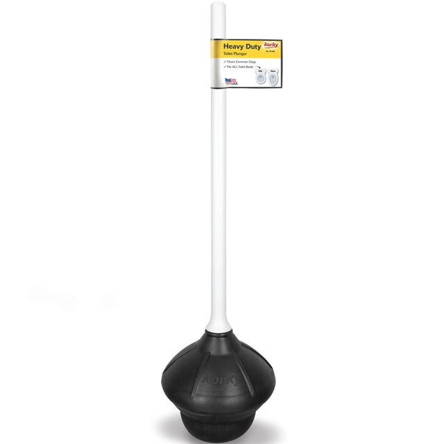 Desatascador de Inodoro Korky de Goma Flexible Compatible con Todos los Modelos