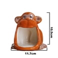 thumbnail image 2 of Nido oculto para hámster con forma de animal - Jaula de hábitat para mascotas pequeñas y frescas de verano, 2 of 5