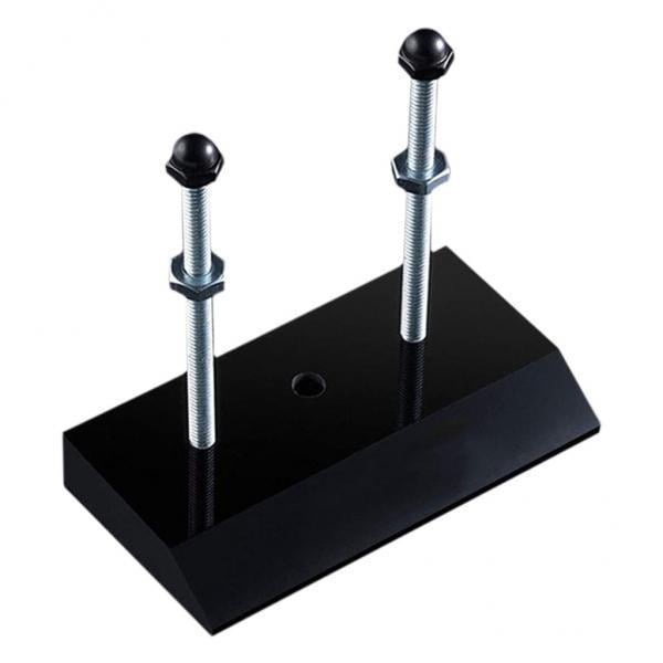 2- Skateboard Wall Mount hanger, Floating Wall Mount for , Skis, Black , 6 piezas Sunnimix estante de exhibición del monopatín