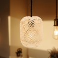 thumbnail image 2 of Bamboo Lampshade Bedside Table Lamp Shade Floor Lamp Shade Replacement Lampshade, 2 of 3