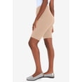 thumbnail image 2 of Jessica London Women's Plus Size Everyday Stretch Cotton Bike Short, 2 of 6