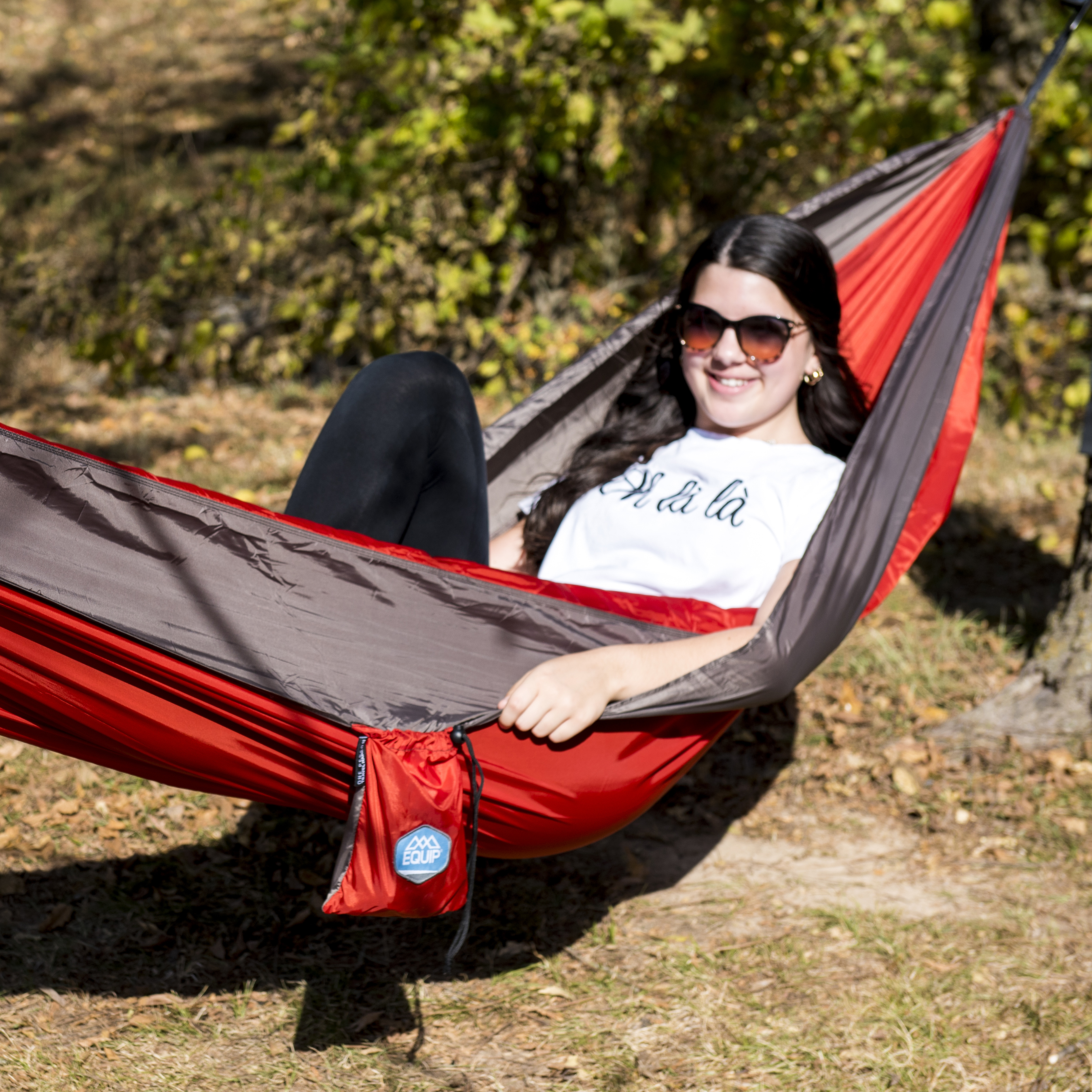 EQUIP Lightweight Portable Nylon Camping Hammock photo 6