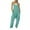 Mint Green, variant on Hueook Suspender Jumpsuits for Women Plus Size Solid Color Loose Leg Pant With Pocket Fashion Casual Womens Jumpsuits 50% Off Clearance