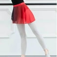 thumbnail image 3 of Alvivi Women Ballet Wrap Skirt Sheer Chiffon Dance Costume with Adjustable Waist Tie, 3 of 3