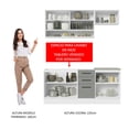 thumbnail image 4 of Cocina Integral Completa Modular Madesa Agata 180cm BG, 4 of 4