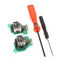 thumbnail image 1 of 2 Unids Controlador 3D Joystick Axis Módulo De Sensor Analógico ThumbStick + Destornillador Kit De Reparación Para Wii U Controlador Soledad reemplazo de palanca analógica, 1 of 8