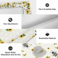 thumbnail image 6 of Sunflowers Bee Outdoor Rug for Patio/Deck/Porch, Non-Slip Large Area Rug 5 x 7 Ft, Summer Watercolor Farmhouse Country Floral Indoor Outdoor Rugs Washable Area Rugs, Camping Rug Carpet Runner, 6 of 8