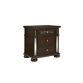thumbnail image 2 of Global Furniture USA Table de Chevet Marron Diana avec Port USB, 2 of 2