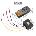 thumbnail image 4 of Kit de control remoto del cabrestante de 12 V Auricular para coche ATV SUV UTV Uni, 4 of 6