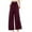 Red, variant on ABATAB Palazzo Pants for Women Casual High Waisted Wide Leg Yoga Pants Bowtie Baggy Trendy Trousers with Pockets