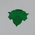 thumbnail image 4 of Men's Antigua Gray New York Knicks St. Patrick's Day-Era Polo, 4 of 4