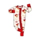 thumbnail image 1 of Ropa de estilo navideño para niñas, conjunto de serie con patrón de Papá Noel, conjunto de manga corta, conjunto de manga larga, mono, tela de seda de leche, 1 of 4