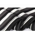 thumbnail image 4 of Men's Heavyweight Striped T-Shirt, Relaxed Cotton Crewneck Tee with Black and White Stripes, 4 of 7