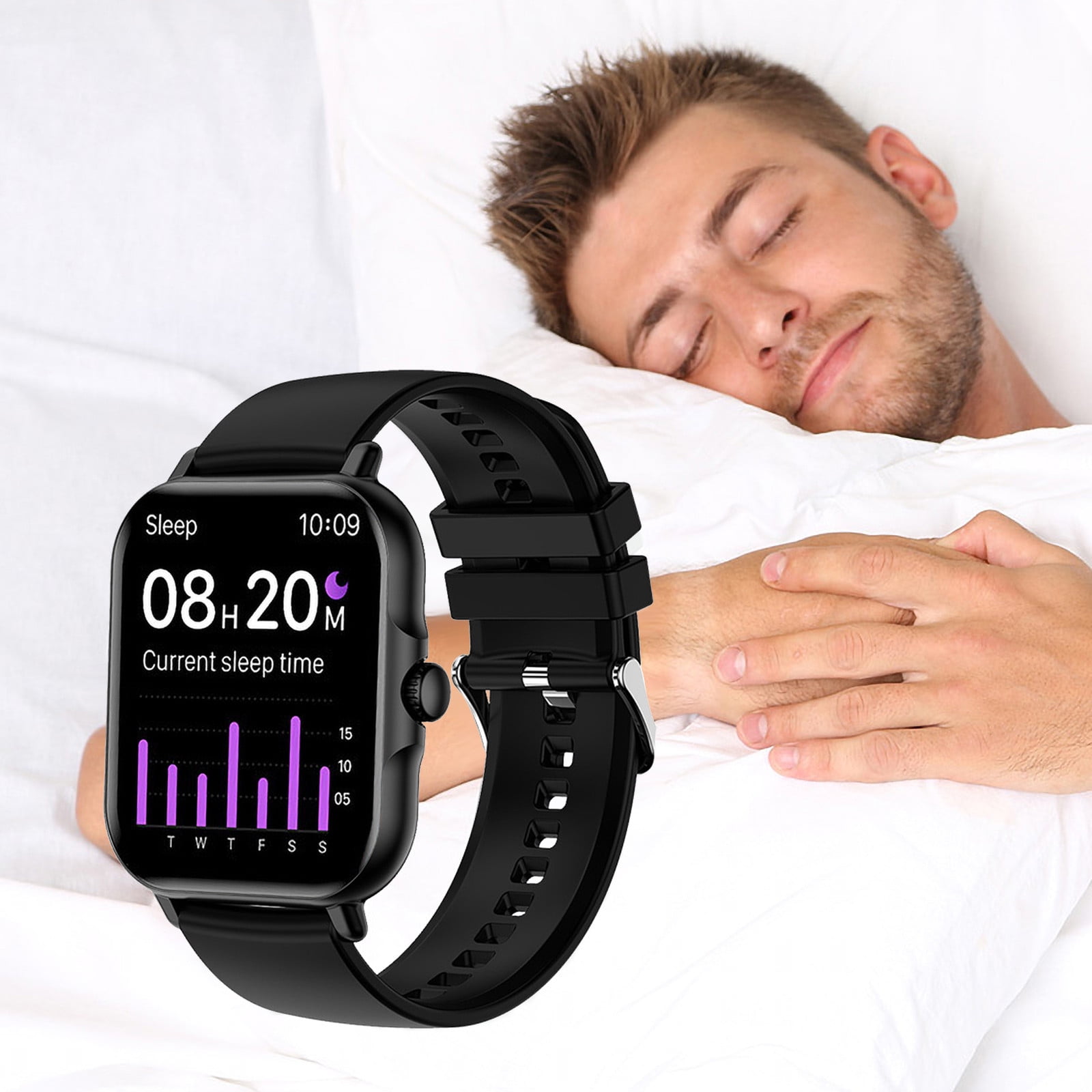 AZXY Smart Watch,Fitness Smart Watches,Health Smart Watches,Sports Smart Watch,Touchscreen Smartwatches Bluetooth Android with Talk Call and Text Clearance