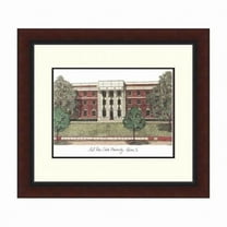 Campusimages TX984LR Sul Ross State University Legacy Alumnus Framed Lithograph