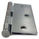 thumbnail image 3 of Bisagra Cuadrada Santul Acero Cromo Mate 3x3 10 Piezas, 3 of 6