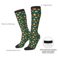 thumbnail image 4 of Susaid Colorful Elephants Print Thermal Winter Socks for Men and Women, Warm Crew Hiking Socks, for Boots and Outdoor Activities, 4 of 6