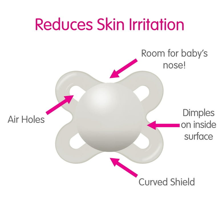MAM Start Matte Newborn Pacifier 0-3 Months Boy 2 Pack Orthodontic