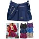 thumbnail image 1 of Bolso de hombro Luxtrada para mujer, ligero, de nailon, resistente al agua, con bolsillo RFID antirrobo, azul, 1 of 8