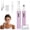Purple, variant on Rechargeable Nose and Ear Hair Trimmer for Women Men – Painless Facial and Eyebrow Hair Removal, Dual-Edge Blades, IPX7 Waterproof, Portable Electric Clipper