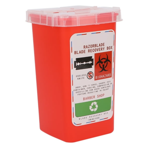Disposal Blade Container,Disposal Blade Container Barbershop Blade Container Shaving Blade Disposal Box Best in its Class