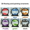 thumbnail image 5 of Rourlinge New Glass Quicksand Hourglass, Kinetic Sand Art Decor for Office Desk & Living Room, Stress Relief Sensory Toy, Mindfulness Meditation Timer, Home Office Decoration Gift, 5 of 7