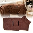 thumbnail image 2 of Absorbent Pet Bath Towel Soft Microfiber Drying Cloth For Large And Small Dogs Indoor Use With Hook Loop Closure, 2 of 4