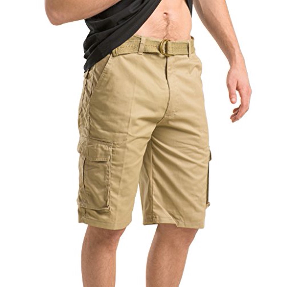 twill multipocket cargo trousers