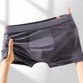 thumbnail image 2 of Men Underwear Ice silk Boxer briefs Mesh Boxer briefs, 2 of 10
