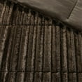 Fluffy Fur Comforter King Set, Super Soft & Warm Fluffy Chocolate